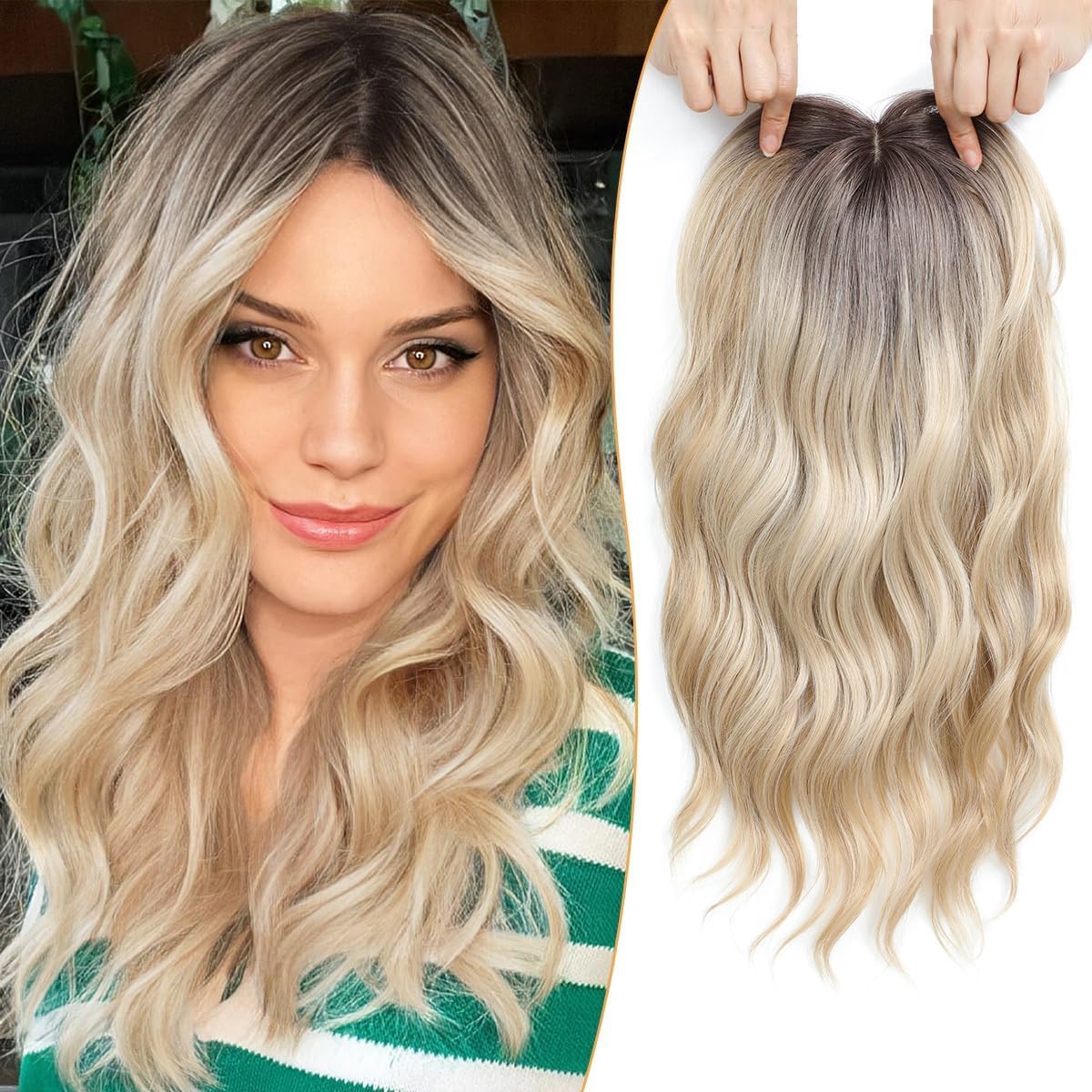 Summer Sale｜Lightweight Wavy Hair Topper