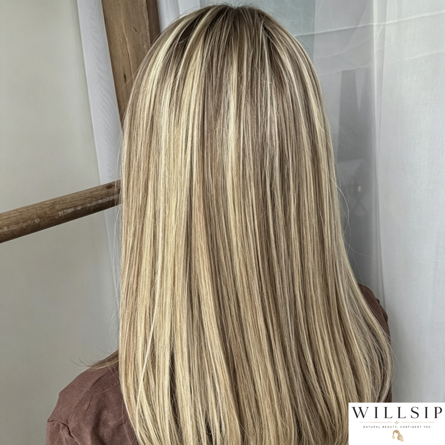Human Hair Topper with Bangs | Hair Piece for Thinning Hair 💎