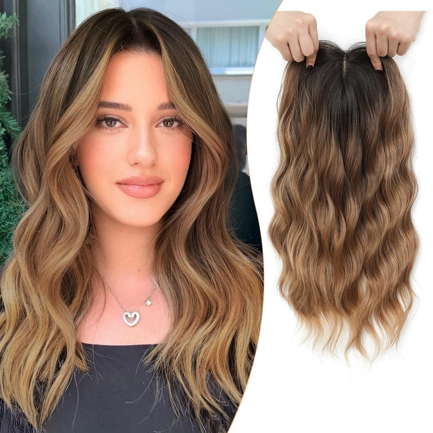 Summer Sale｜Lightweight Wavy Hair Topper