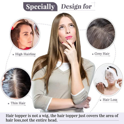 Summer Sale｜Lightweight Wavy Hair Topper